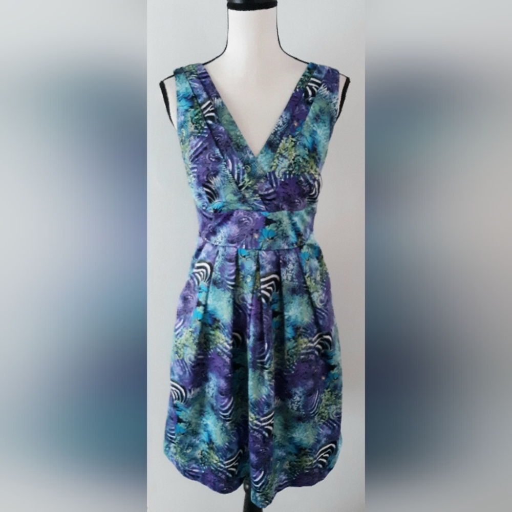 Roz & Ali Satin Mini Dress 6